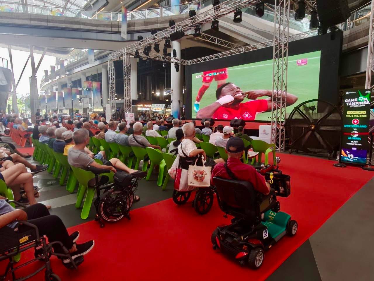 FIFA World Cup 2026 Final at Our Tampines Hub — Argentina vs Spain, Free Across Four Venues